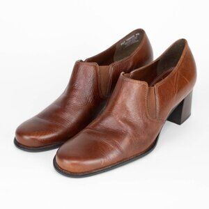 Naturalizer Brown Leather Loafers Women’s Size 8